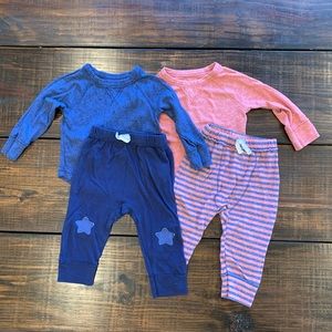 Cat & Jack 12 Month Outfits (ONLY STRIPPED)